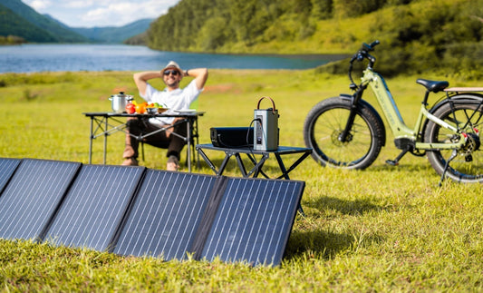 Mokwheel Wechselrichter+Faltbare Solarmodule