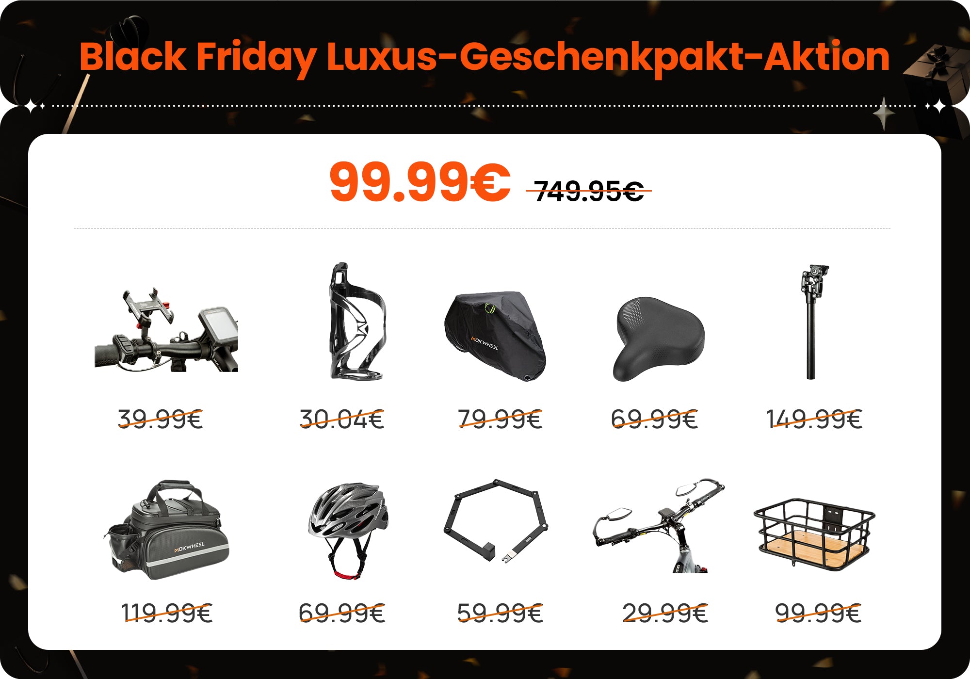 Black Friday Luxus-Geschenkpakt-Aktion