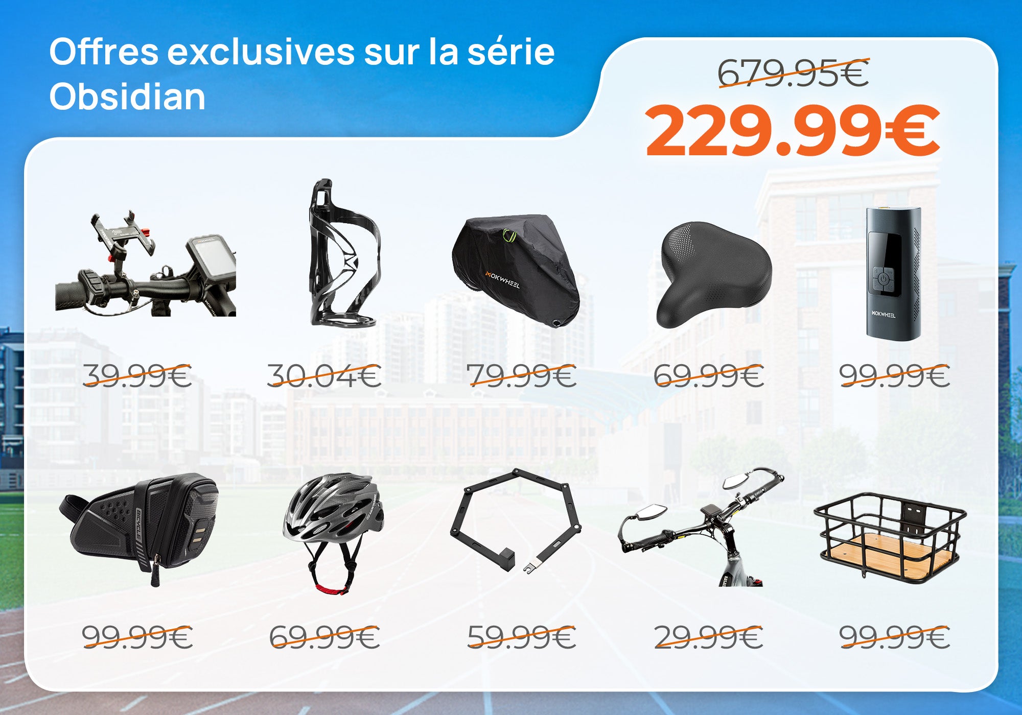Offres d'accessoires exclusives de l'obsidienne