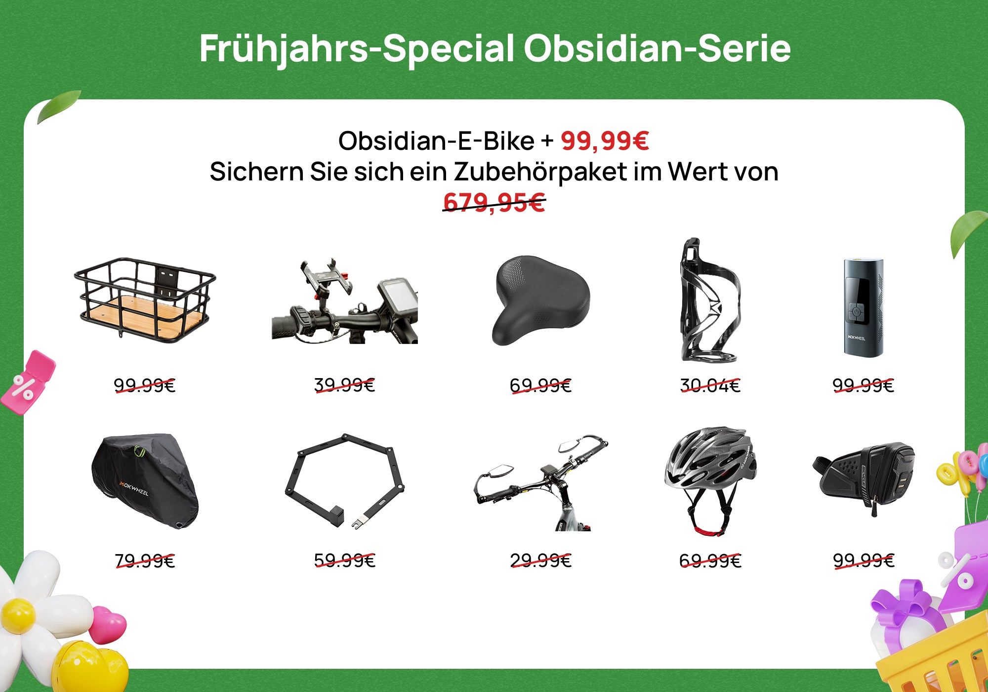 Obsidian – Exklusive Zubehör-Angebote