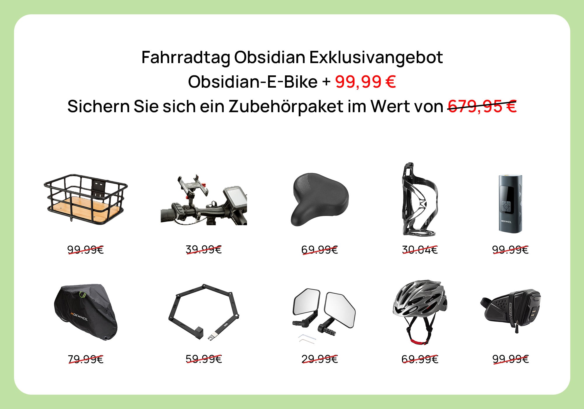 Obsidian – Exklusive Zubehör-Angebote