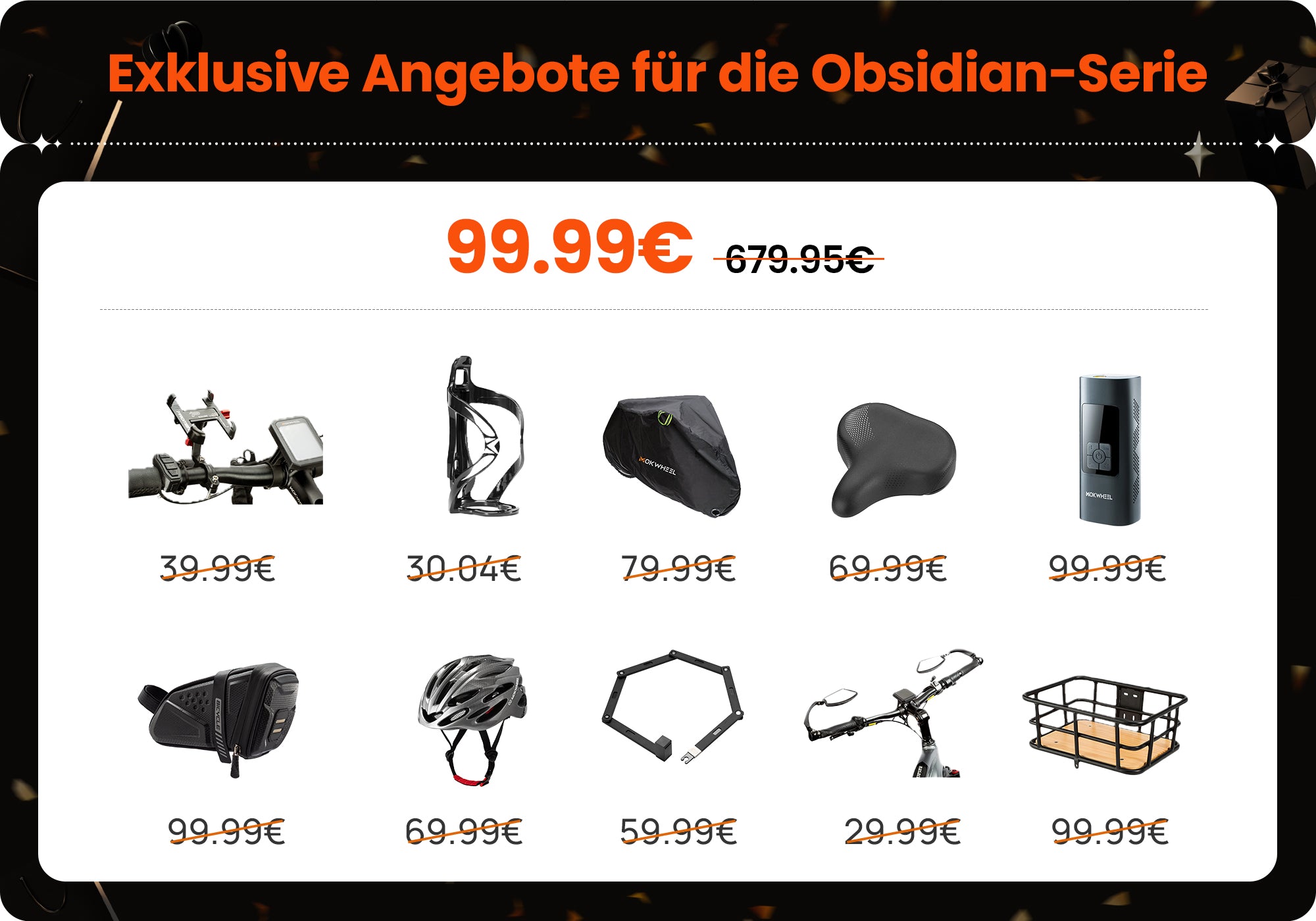 Obsidian – Exklusive Zubehör-Angebote