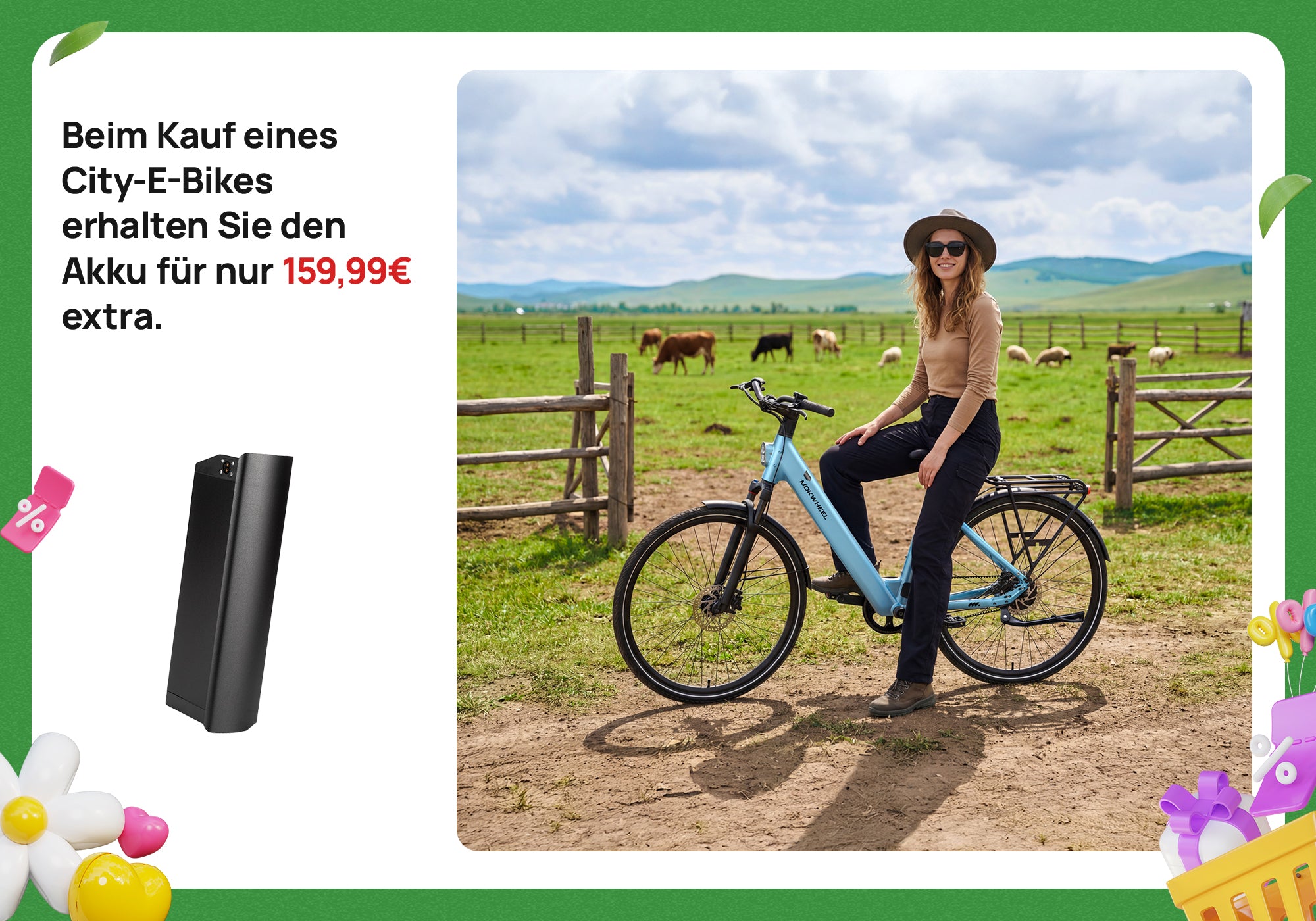 Verleihe deiner Fahrt mehr Energie